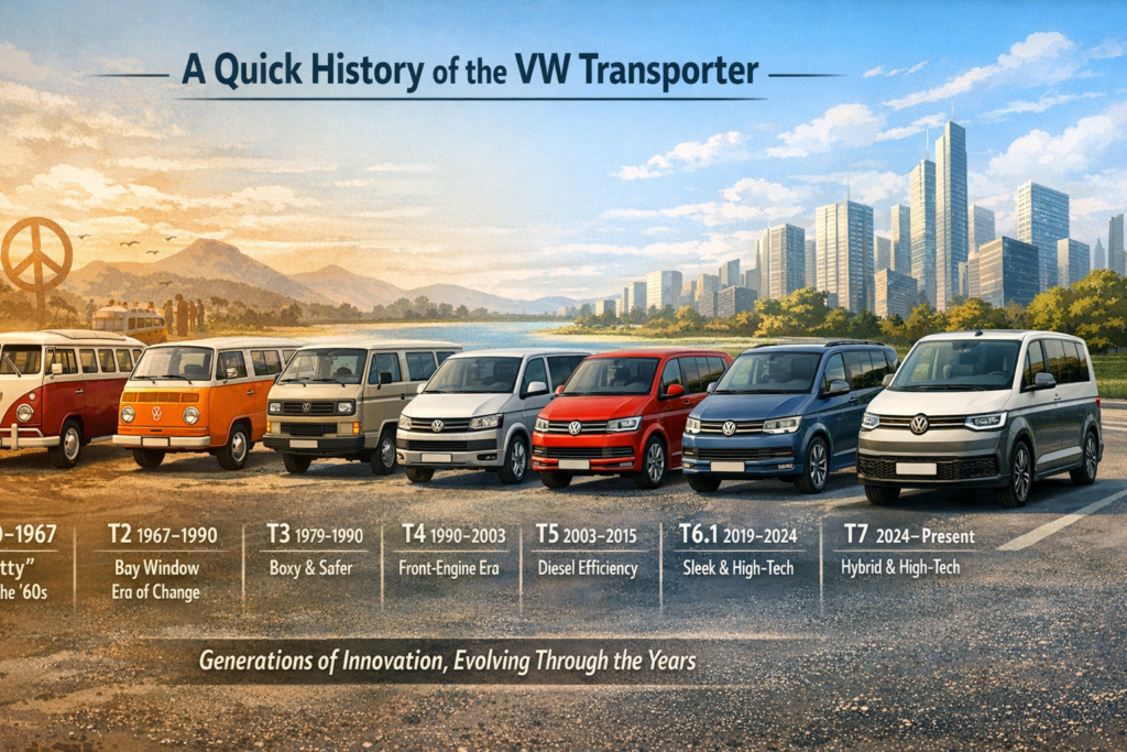 A Quick History of the VW Transporter