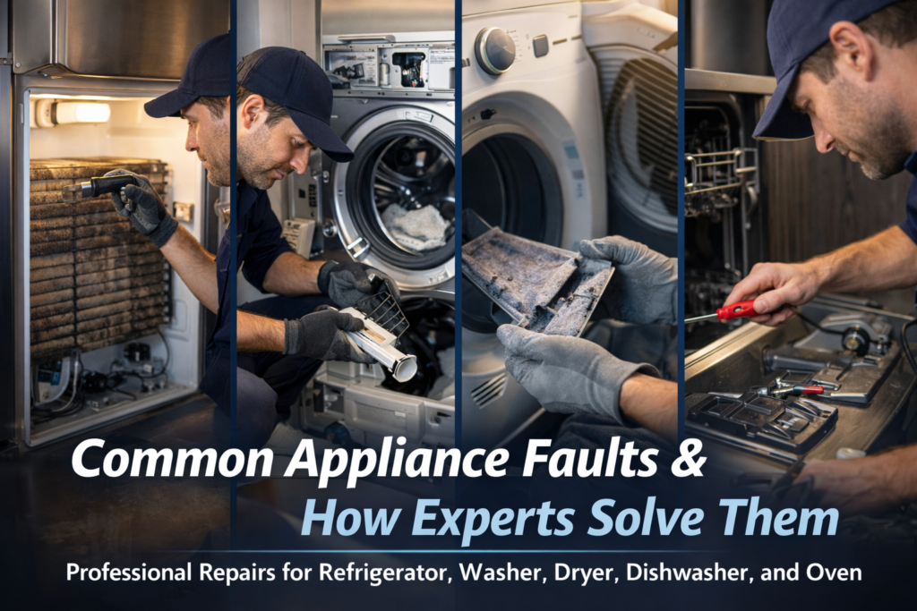 Common Appliance Faults and How Experts Solve Them