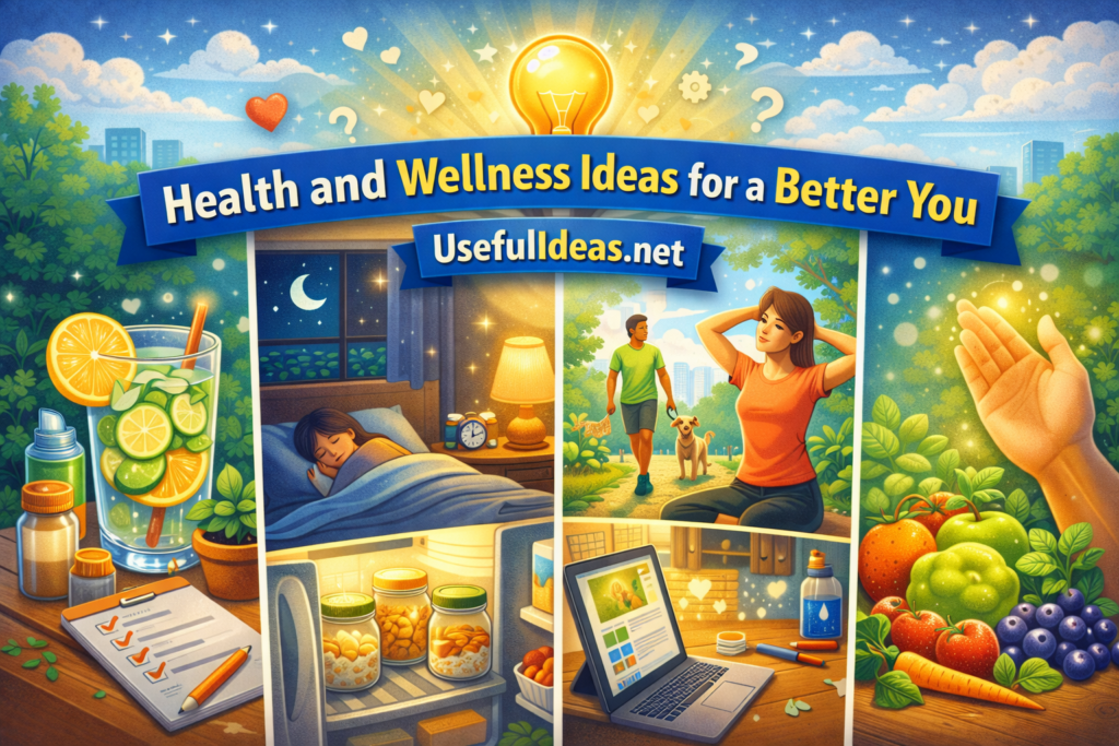 Health and Wellness Ideas for a Better You