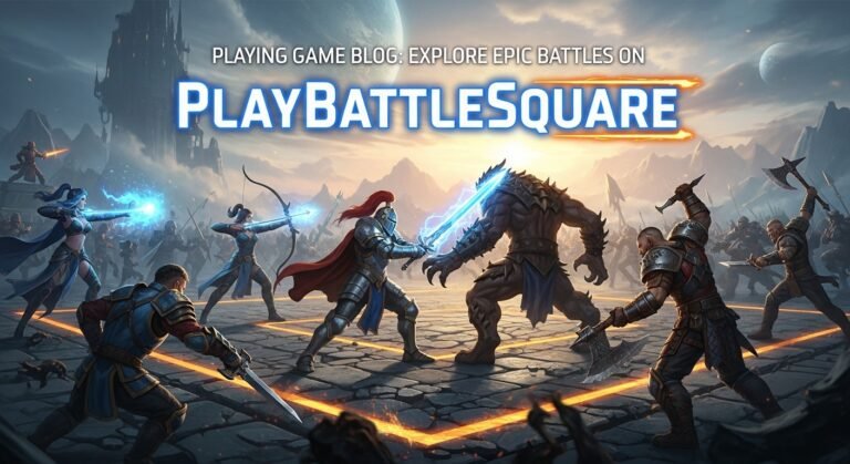 playing game blog playbattlesquare