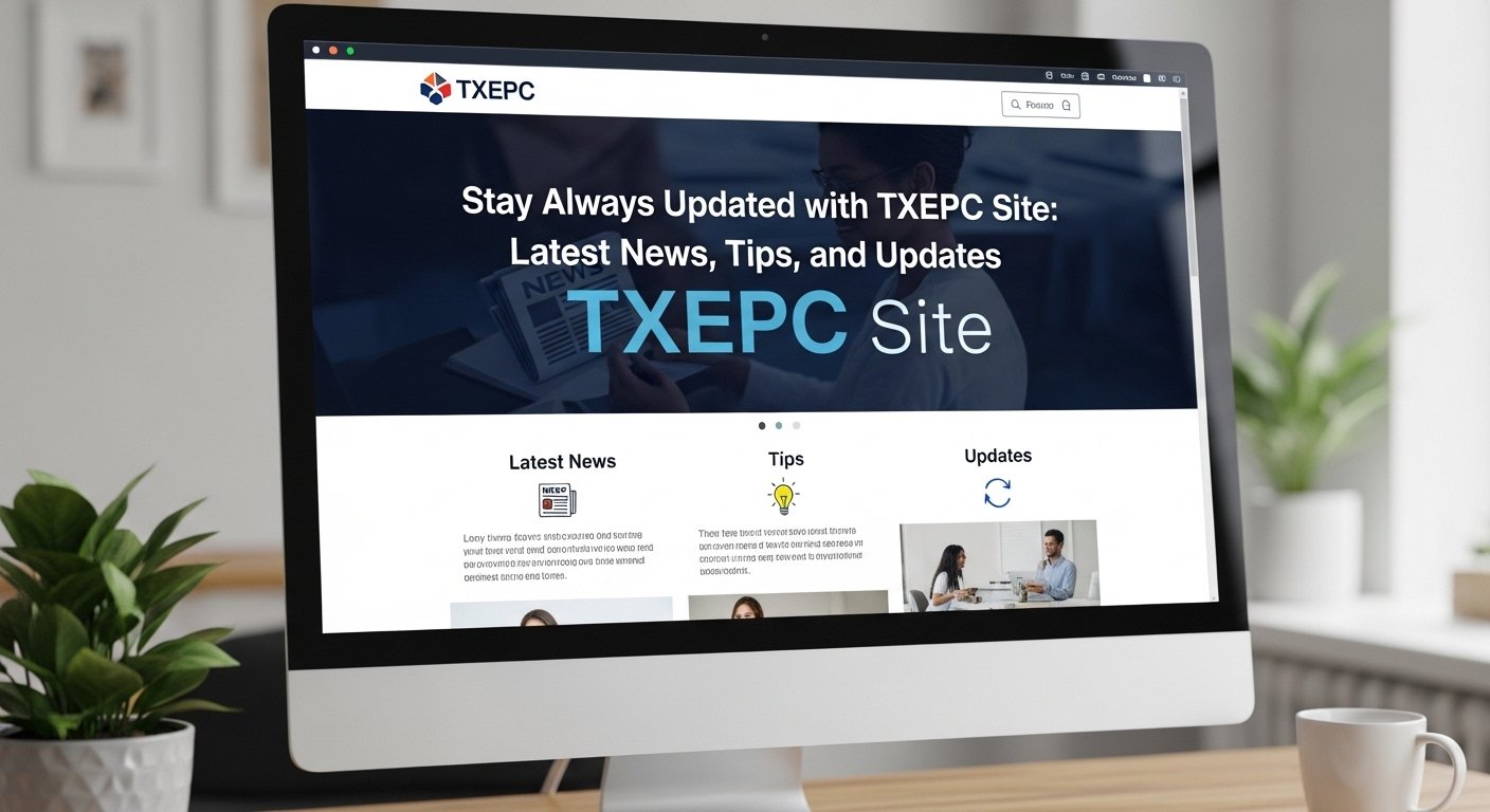 stay always updated with txepc site