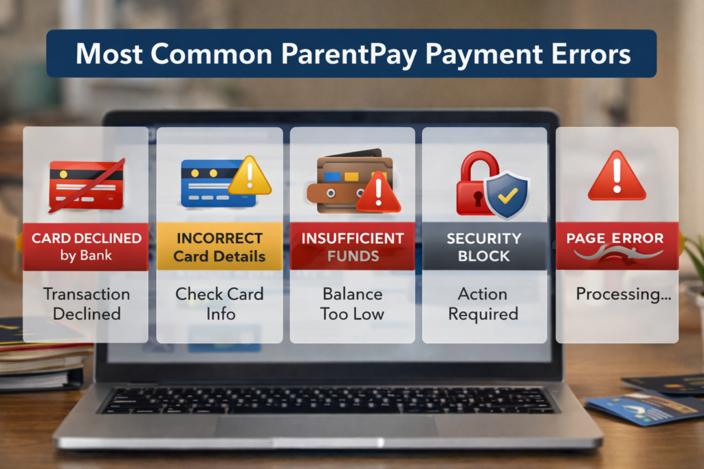Most Common ParentPay Payment Errors