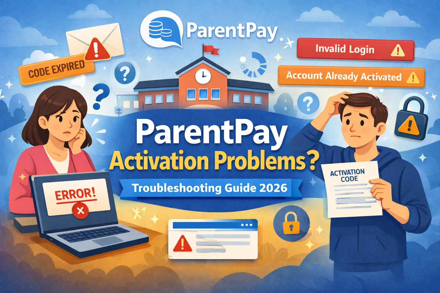 ParentPay Account Activation Problems