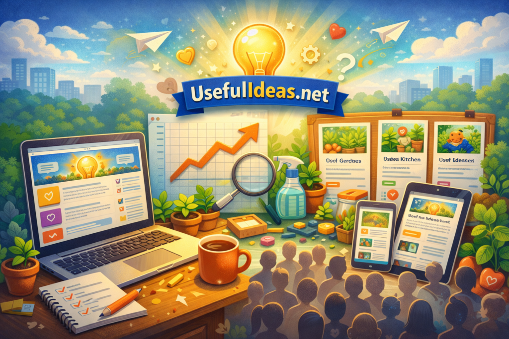 The Beginning and Growth of UsefulIdeas net