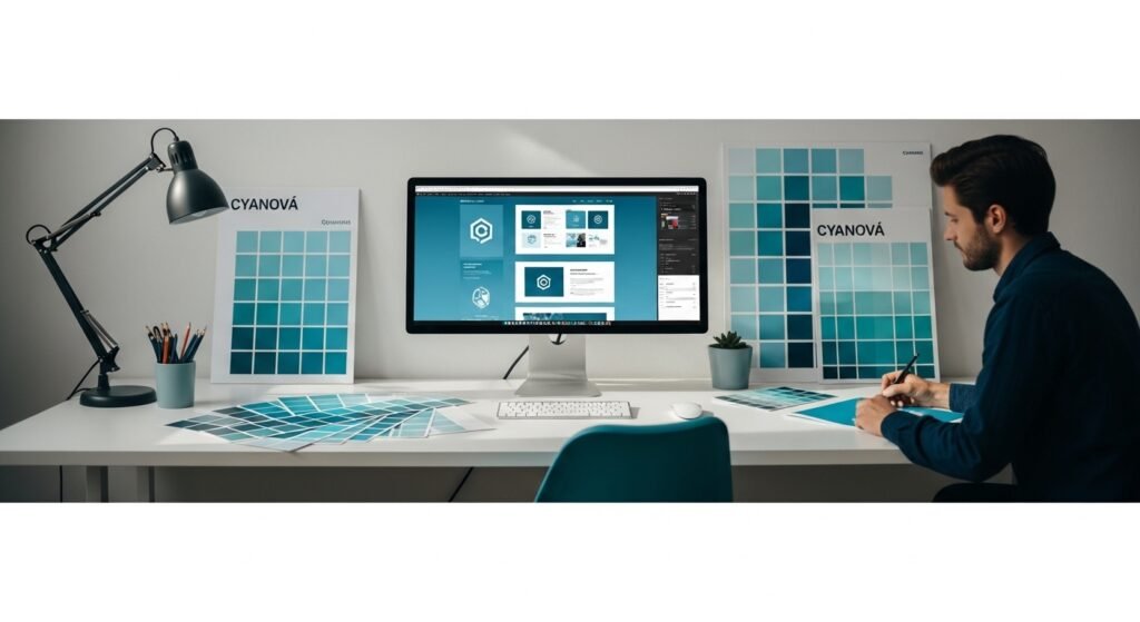 Cyanová in Design and Making Things Look Pretty