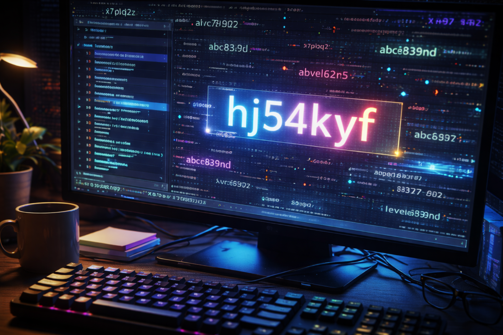 What Does hj54kyf Really Mean?
