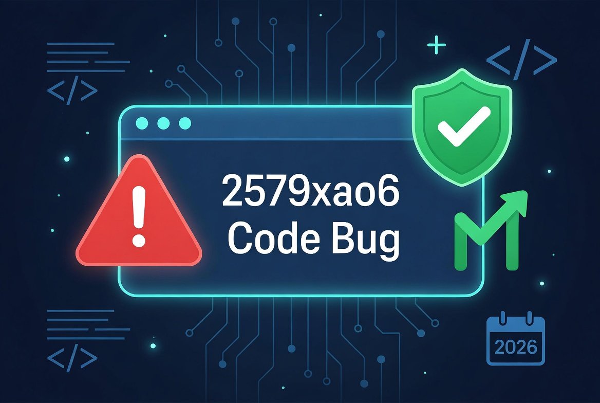 2579xao6 code bug