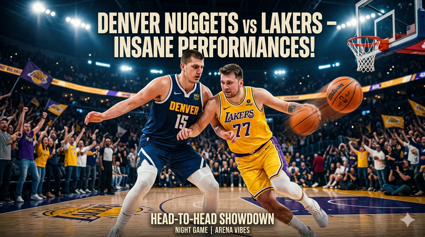 Denver Nuggets vs Lakers Match Player Stats
