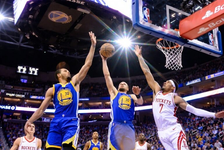Golden State Warriors vs Houston Rockets Match Player Stats