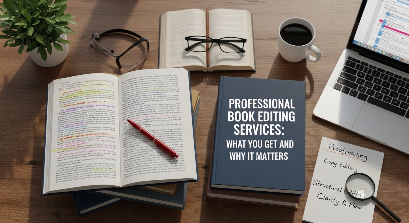 Professional Book Editing Services Explained Clearly