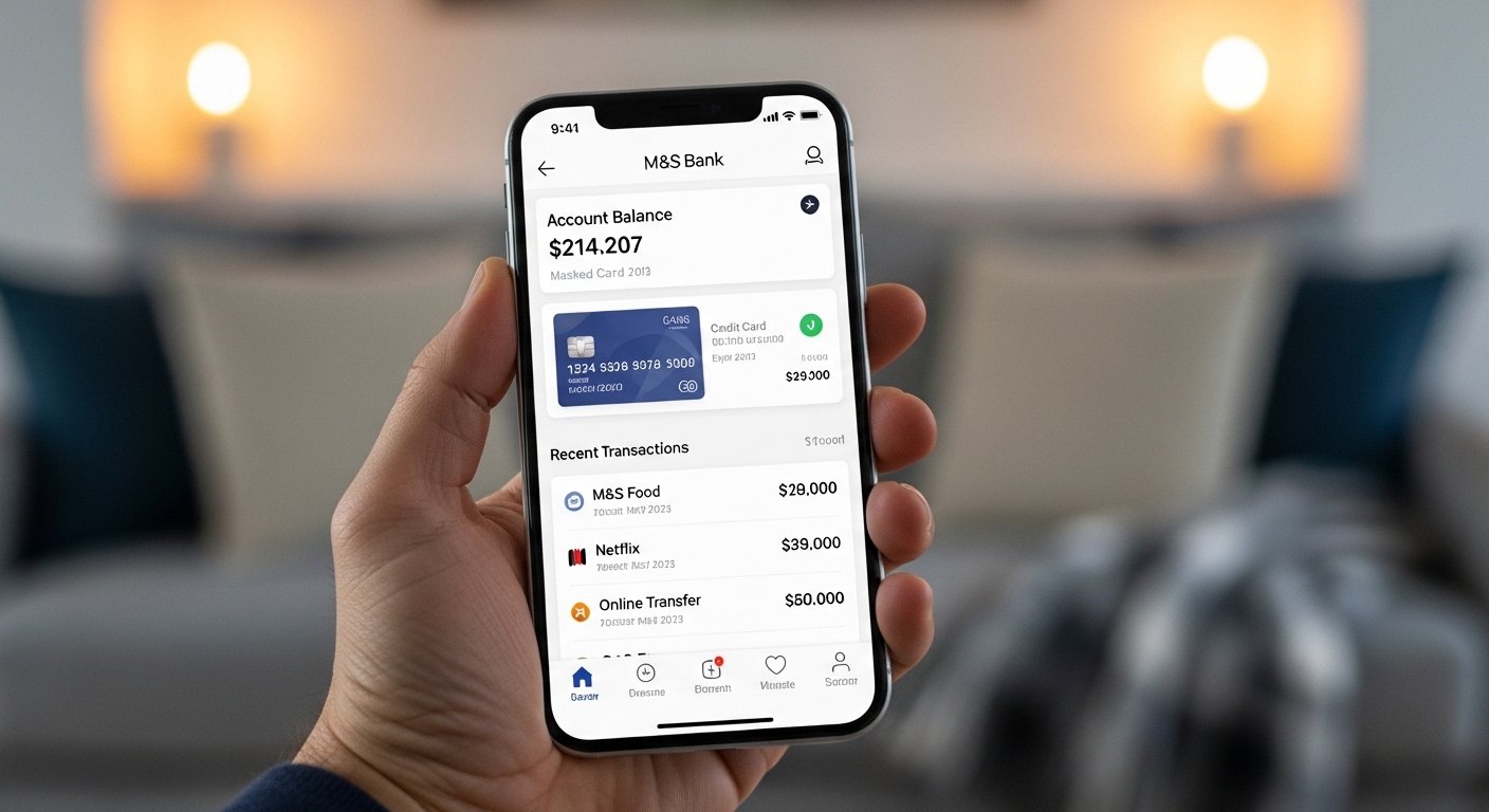 m&s bank app​