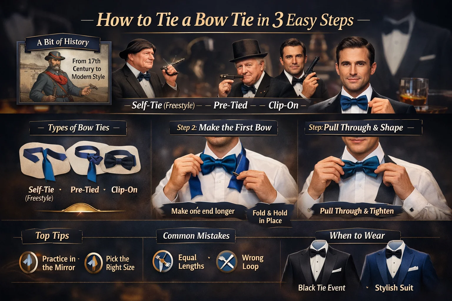 How to Tie a Bow Tie